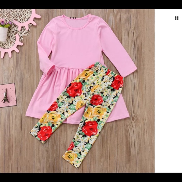 Sweet Girls two piece outfit - Picture 3 of 5